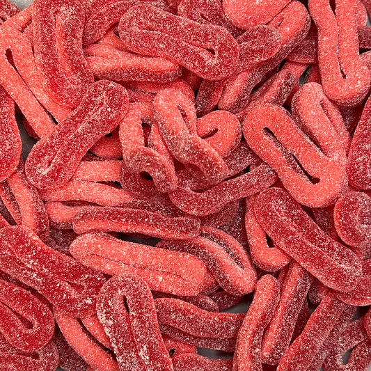 Gesuikerde Aardbei Ringen