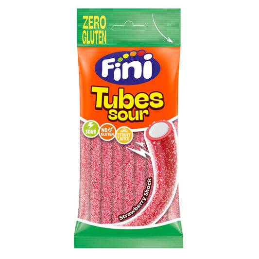 Zure aardbei tubes