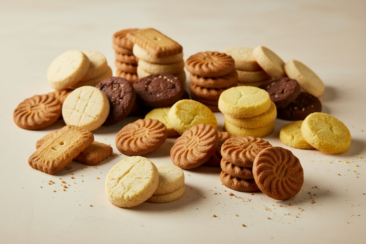 Uitbundige koekjes-collectieafbeelding